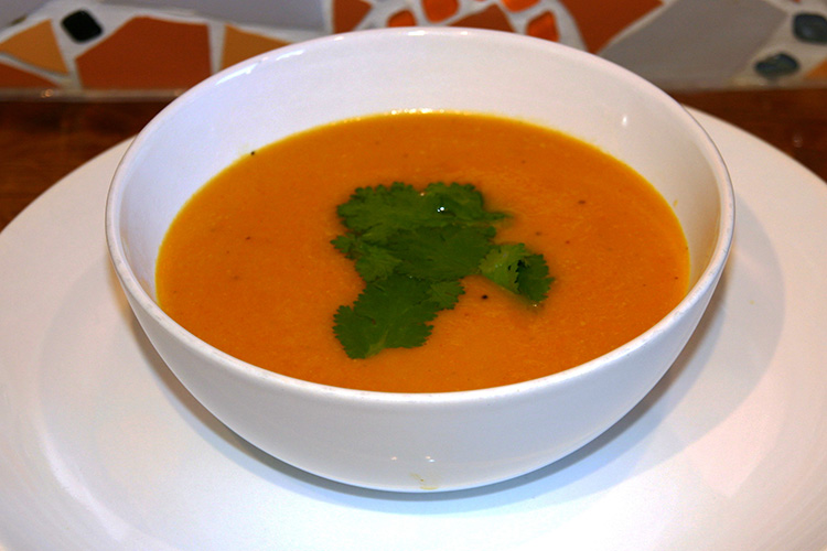 Oriental Carrot Soup
