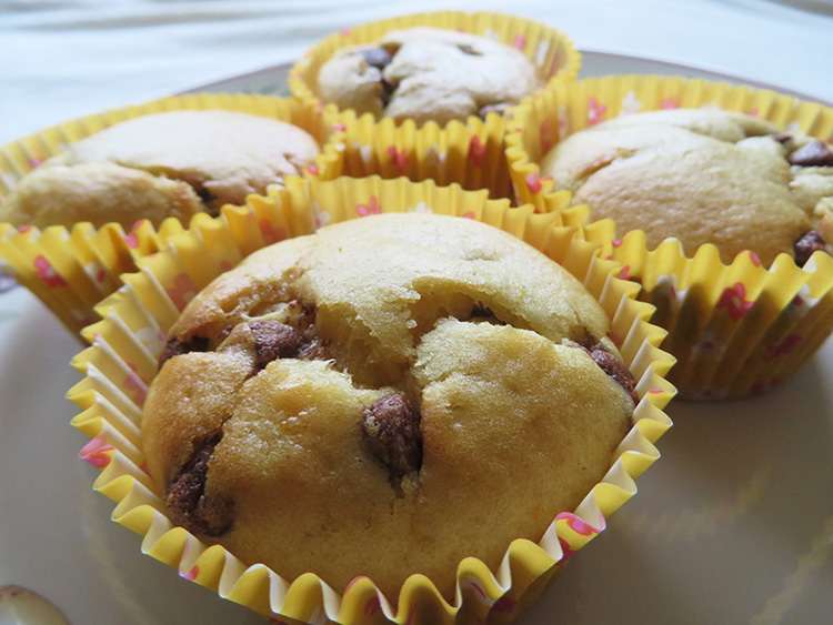 Chocolate Chip Orange Cupcakes