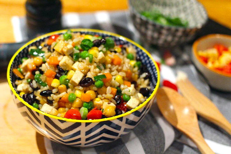 Tofu & Bean Rice