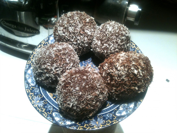Caramel Coconut Balls